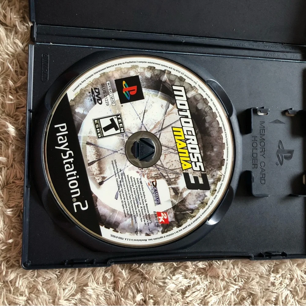 PlayStation 2 Motocross Mania 3 - Black Cover